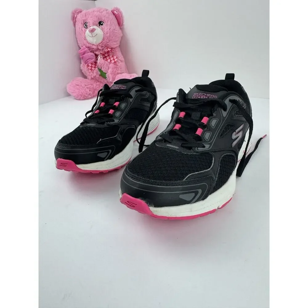 Skechers Go Run Consistent 128075W Sz. 8.5 Women’s Black/Pink Sneakers